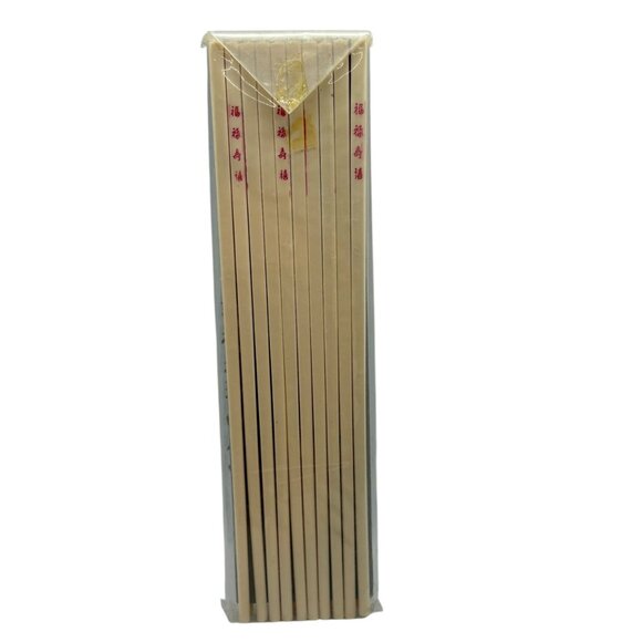 Vintage 10 (20 total) Bakelite Chopsticks With Gold & Red Asian Design - Picture 2 of 6